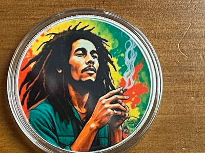 One Love Silver Stoner Stacker Series 1 oz Silver Coloured Round, View more
