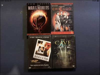 DVD 4 assorted movies, View more