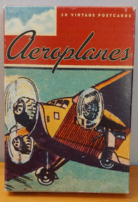 Aeroplanes 30 reproduction vintage postcards airplanes 2004 J Wi