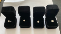 Moissanite Rings