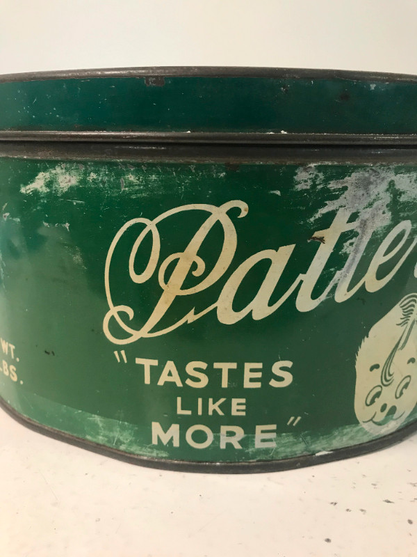 Patterkrisp - $15.00 Patterson's Chocolates Large Round Tin with in Arts & Collectibles in Charlottetown - Image 3