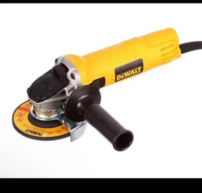 Used perfect working condition tested no issues DEWALT 7 amp 4 1/2-inch Small Angle Grinder With One...
