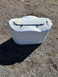 Propane tank cover for camper 