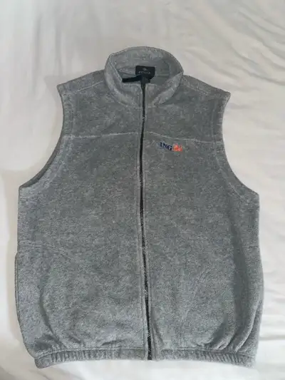 Antigua Grey Fleece Vest, View more