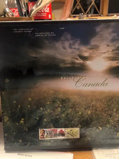 Canada Post 1998 Yearly Collections Yearly Postal Album / Stamp, View more