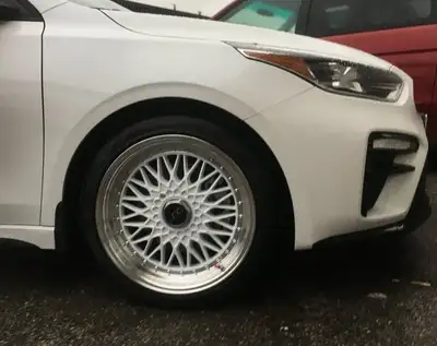 New JNC 004 - White w/ Machined Lip 18x8.5 +30 5x100 5x114.3 $ 1760 plus hst per set of 4 rims (!) N...