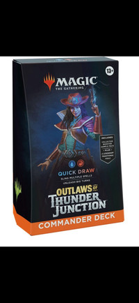 MTG  Outlaws of Thunder Junction Commander Deck (Quick Draw)