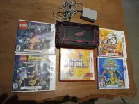 Nintendo 3DS XL with 5 3DS Games and 100 DS Games