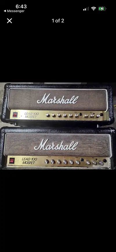 Marshall mosfet lead 100, View more