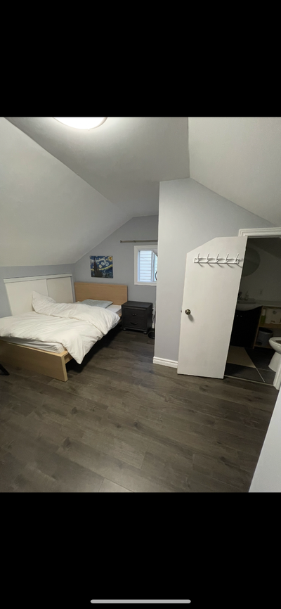 If this ad is up, the room is available. Large third floor room with private washroom for $1200 per...