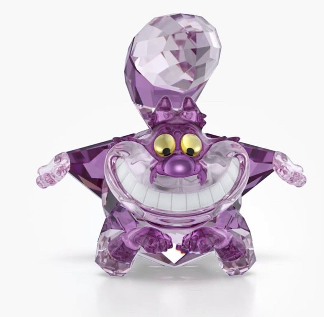 SWAROVSKI CRYSTAL DISNEY ALICE In WONDERLAND CHESHIRE CAT in Arts & Collectibles in Thunder Bay - Image 2