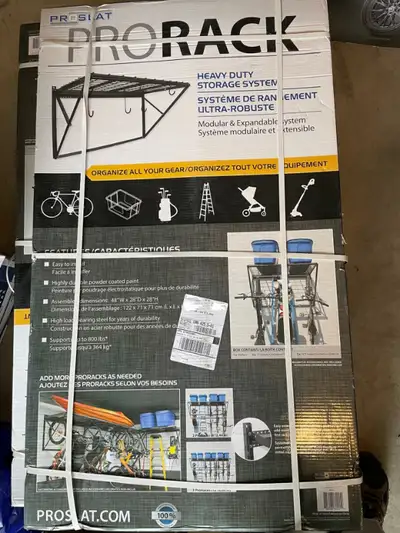 Brand-New ProRack Heavy Duty Storage System (Still in Box), View more
