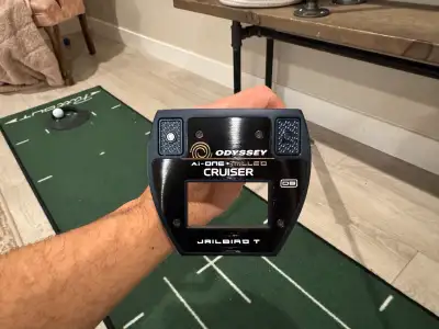 Odyssey AI 1 milled jailbird cruiser putter, View more