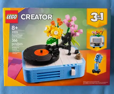 NEW Lego Creator Record Player #31172, View more