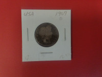 1909 USA Quarter Dollar