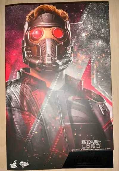 Hot Toys MMS539 Avengers: Infinity War Star Lord Figure, View more