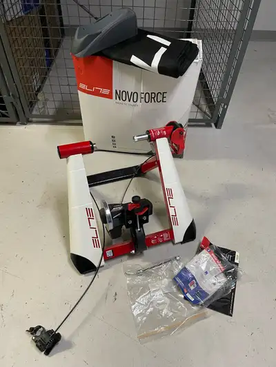 Elite Novo Force bike turbo trainer bundle, View more