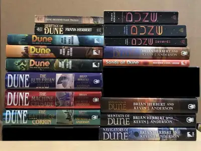 Dune novels (various prices) F+B Herbert see all pics, View more