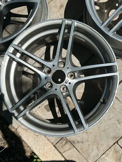 Style 313M 19x8 square, good condition, no cracks, $750 Style 193M 18” staggered, 5 wheels, 2 front,...