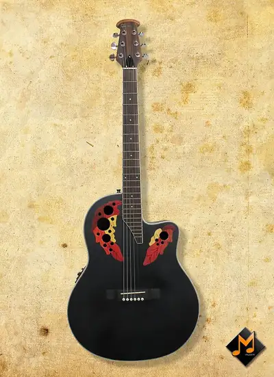 41' Round Type Top: Linden B&S: Plastic Neck: Sapele Fingerboard: Rosewood Machine head: Die-cast Ch...
