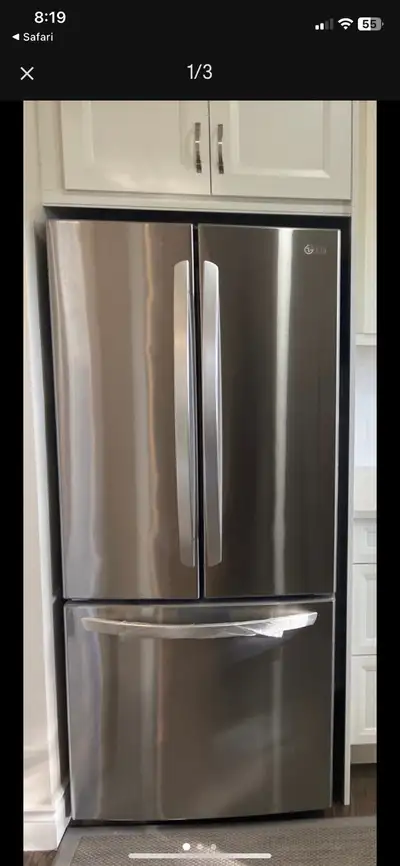 LG Refrigerator  3 Doors, View more