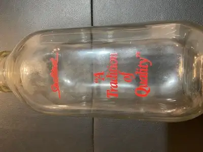 Vintage Sealtest Bottle Unsure of age. I've had it for about 40 years. Thanks for looking.