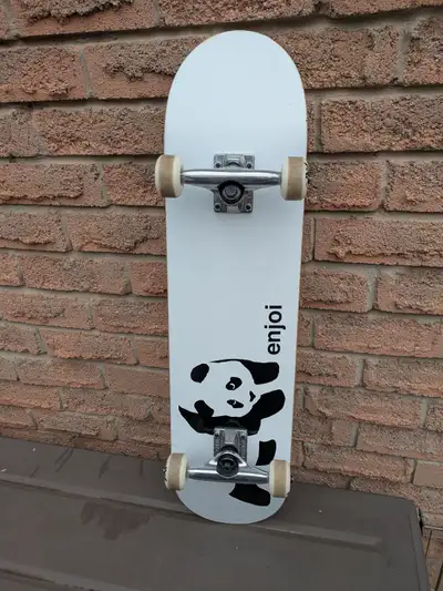 Enjoi Panda skateboard , 32" long, 8" wide , like new condition