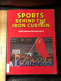  Sports behind the iron curtain 1980 large softcover book