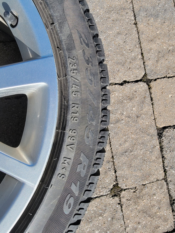 Winter Tires and Rims 235/45/R19 99Y ( used on an Audi S7) in Tires & Rims in London - Image 3