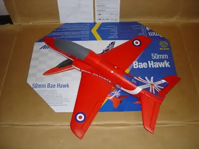 NEW RC plane Arrow 50mm BAE Hawk PNP with gyro, View more