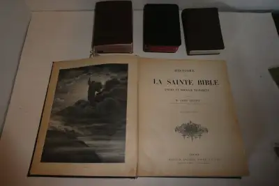 Histoire de la Sainte-Bible par l'abbé Cruchet (1891)- Chânoine, View more