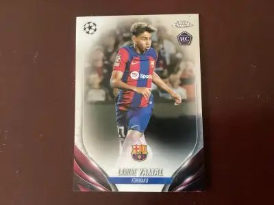 Lamine Yamal 2023 2023-24 Topps Chrome UEFA UCC #64 Rookie, View more