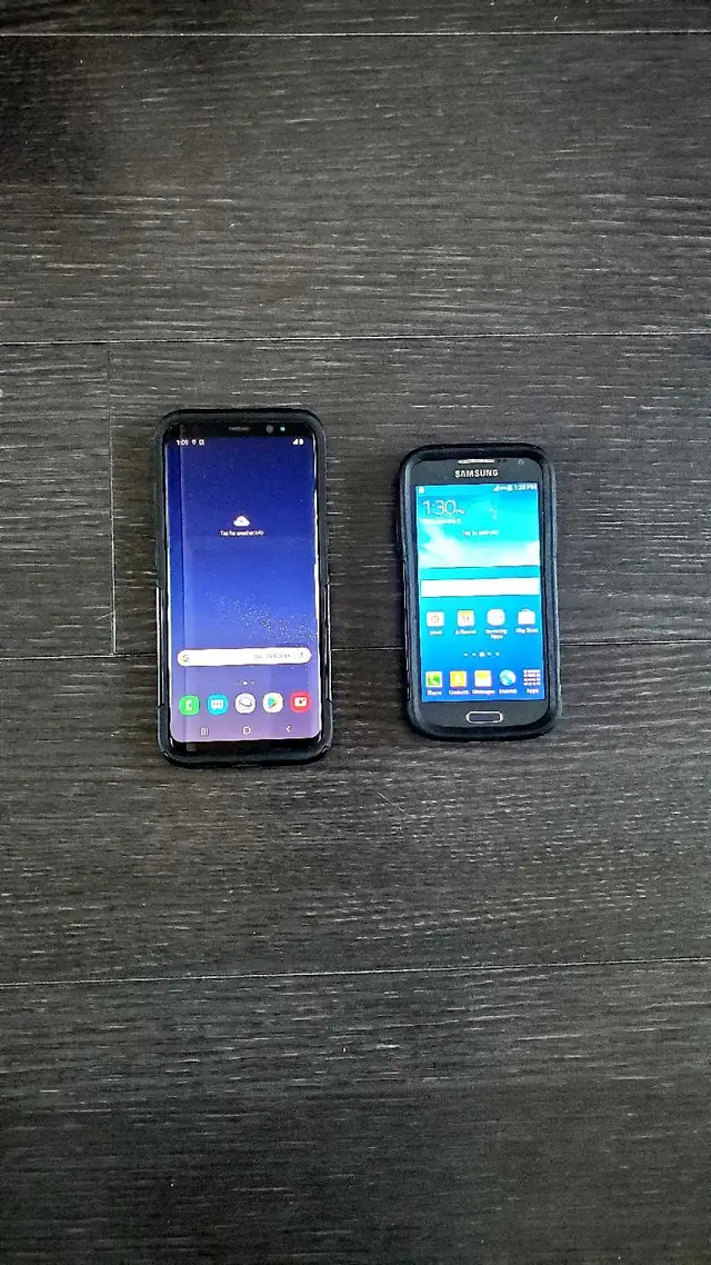 Samsung Galaxy S8 and S4 Mini
