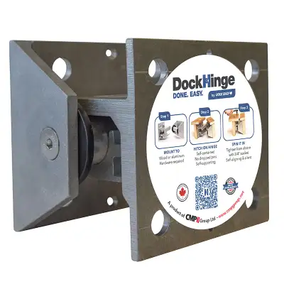 The Revolutionary DockHinge PAY CASH WE EAT THE HST.DockHingeD, View more