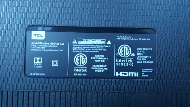 tcl tv 55 inch in TVs in City of Toronto - Image 5
