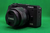 Used Canon M6 Mark ii Body & Lens (Mint Condition)