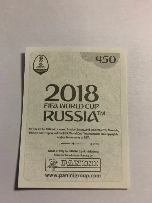 2018 PANINI FIFA WORLD CUP RUSSIA T. MULLER STICKER #450 GERMANY in Arts & Collectibles in Longueuil / South Shore - Image 3