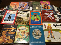 Assorted reading levels of children’s books