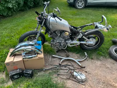 Selling two yamaha viragos (1982 xv920 and 1984 xv1000). Bought this as a summer project for myself,...