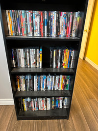 DVD's and shelf