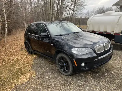 2013 BMW X5 50i 219k km, selling parts only, complete vehicle not for sale. Engine runs and sounds o...