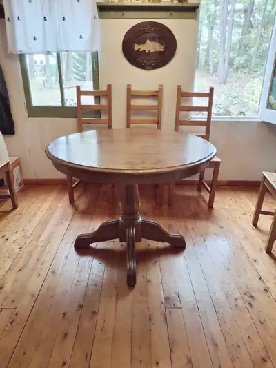 Round Pedestal Table , View more