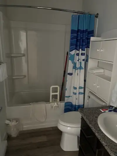 One bedroom apartment for rent! $1,595.00 per month. Fridge and stove included Coin operated laundry...