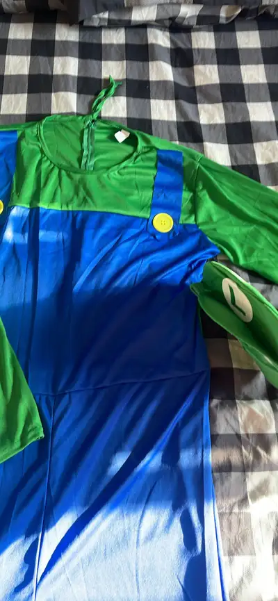 Luigi costume cosplay, View more