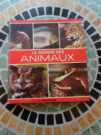 Livre « Le monde des animaux » 1975