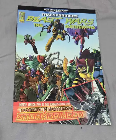Transformers Beast Wars: The Gathering Comic, View more