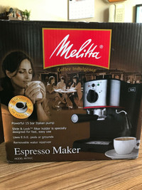 Melitta Espresso Maker