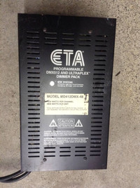 ETA MD412DMX-48 Programmable digital dimmer pack