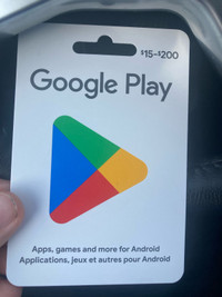$25 Google play card