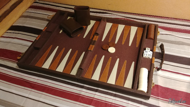 Jacquet/Backgammon Vintage – 14.75″ dans Jouets et jeux  à Longueuil/Rive Sud - Image 3